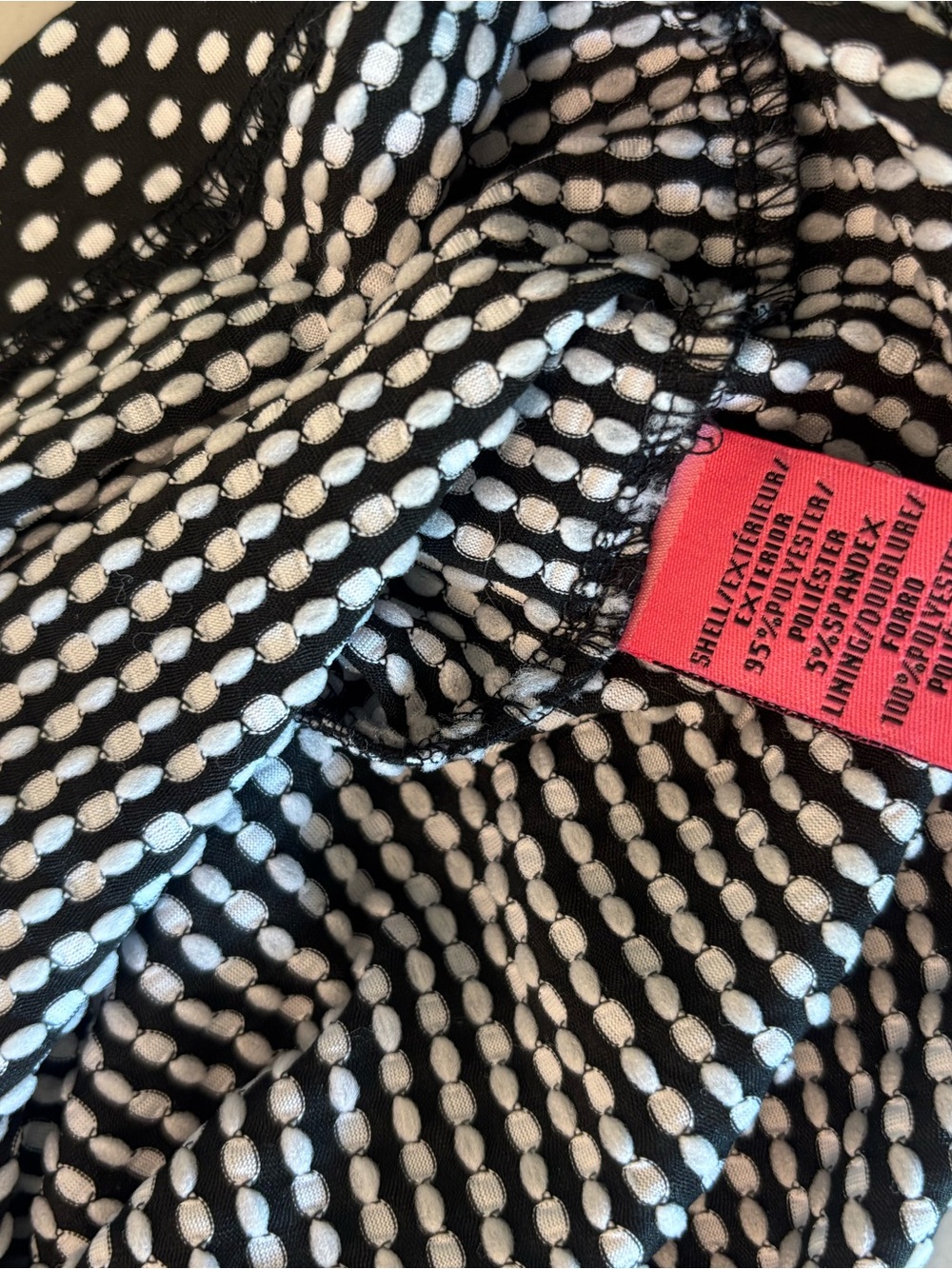 Betsey Johnson Polka Dot ruched pin up retro glam midi dress puff sleeve Sz 8 - Picture 7 of 9